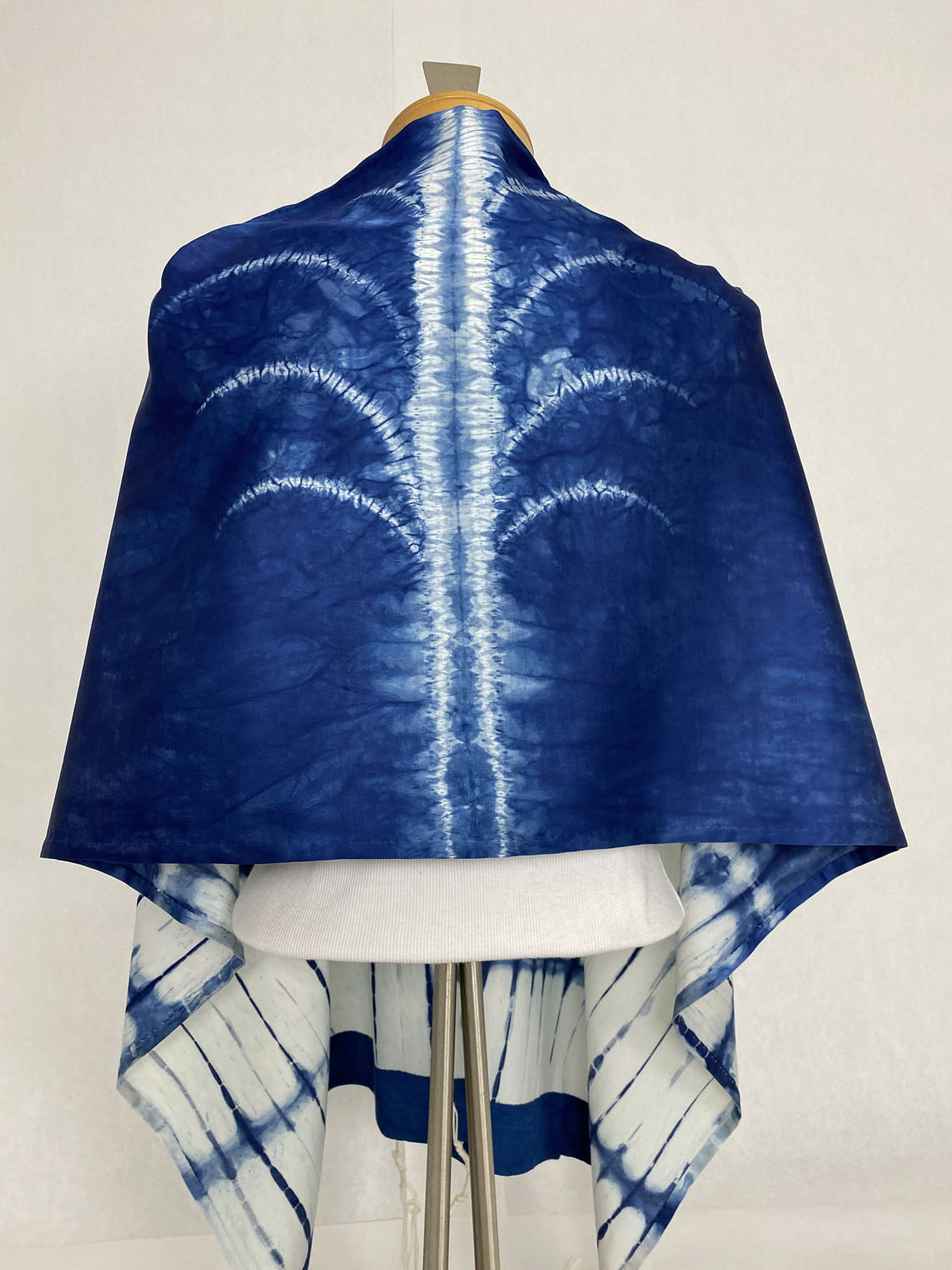Date Palm Shibori Tallit - Back